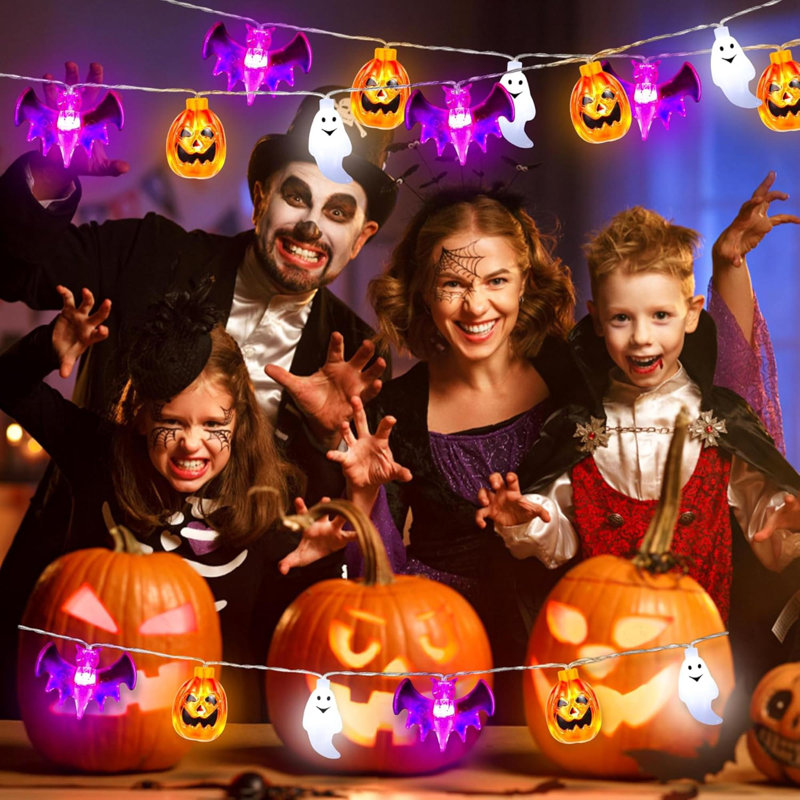 Halloween string lights indoor sale